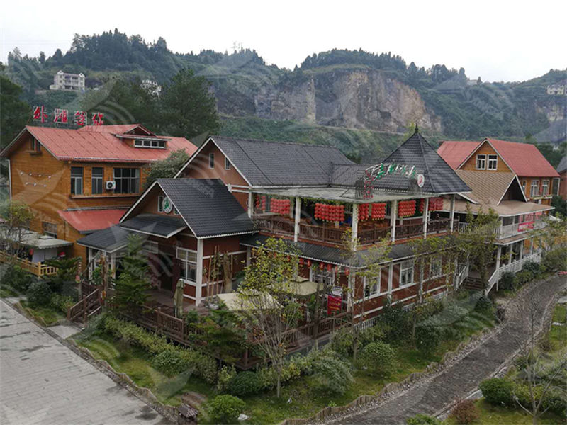 選擇呼和浩特合成樹脂瓦，為南方屋頂雨季防水護航